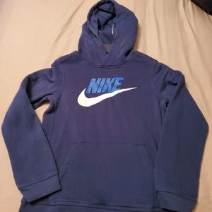 Boy's Navy Blue Nike Hoodie